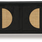 Cliffiings - Accent Cabinet - Black / Natural
