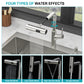 30" Drop-in Kitchen Sink with Pull-out Faucet and Soap Dispenser