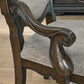 Maylee - Dining Upholstered Arm Chair (Set of 2) - Dark Brown