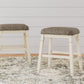 Bolanburg - Upholstered Stool (Set of 2) - Beige