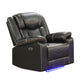 Challenger - LED Power Recliner Chair - view 2