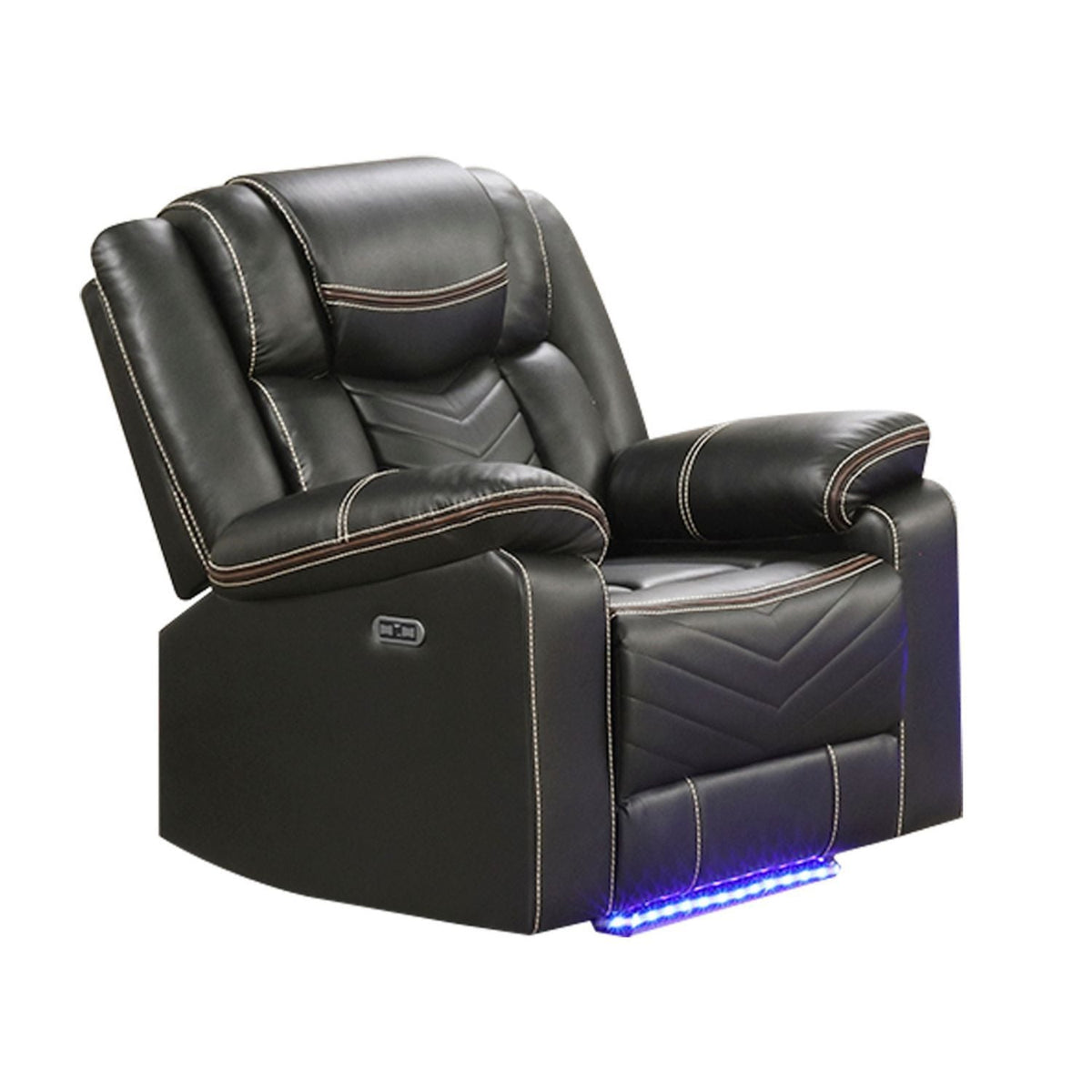 Challenger - LED Power Recliner Chair - view 2