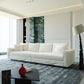 Plush Corduroy 4-Seat Sofa