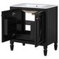 30" Bathroom Vanity with Sink and Two Doors