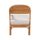 Honey Rattan Accent Chair