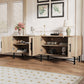 Functional 4-Door TV Cabinet