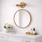 Reverie Double Lights Bathroom Wall Sconce