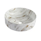 Ceramic Round Above Counter Bathroom Sink Art Basin