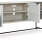 Freyton - Accent Cabinet - White / Gray
