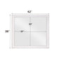 Katia - Mirror - Rustic Gray & Weathered White