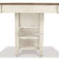 Bolanburg - Rectangular Dining Room Counter Table - Beige