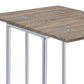 Danson Weathered Accent Table