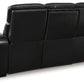 Boyington - 2 Pc. - Power Reclining Sofa And Loveseat - Black