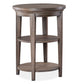 Paxton Place - Round Accent End Table - Dovetail Gray