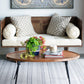 39x26x16" Oval Coffee Table