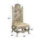 Danae - Side Chair (Set of 2) - Synthetic Leather , Champagne & Gold
