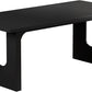 71" Modern Black Dining Table