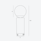 Aspen USB Table Lamp