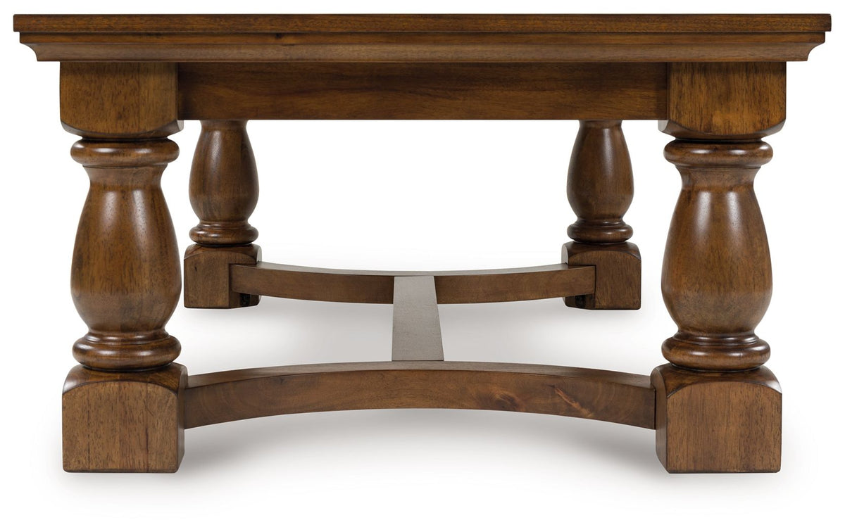 Sturlayne - Rectangular Cocktail Table - Brown - view 2