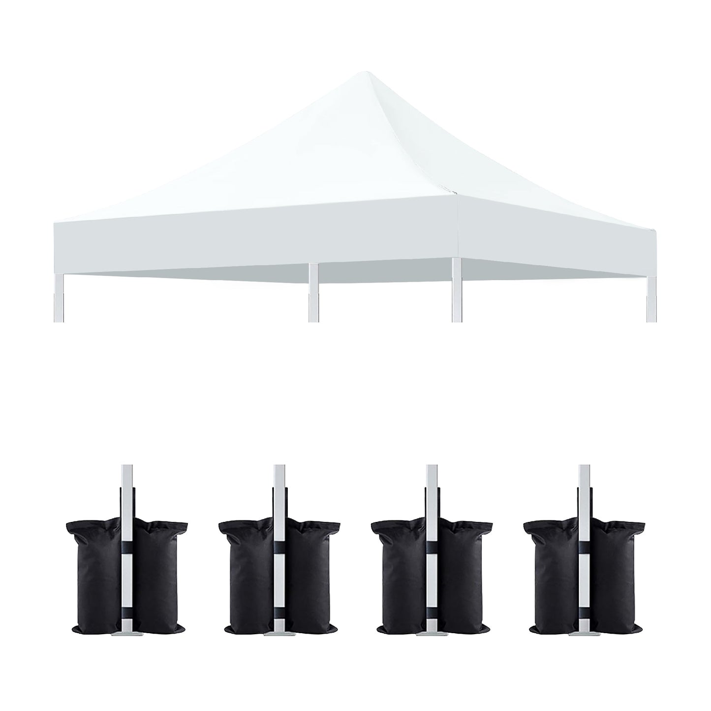 10x10 Canopy Replacement Top for Pop Up Canopy Tent