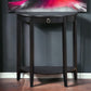 Justino II Half Moon Console Table