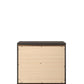 Tablita Dark Merlot Finish Nightstand