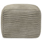 Eastmont 18 Inch Wide Square Pouf