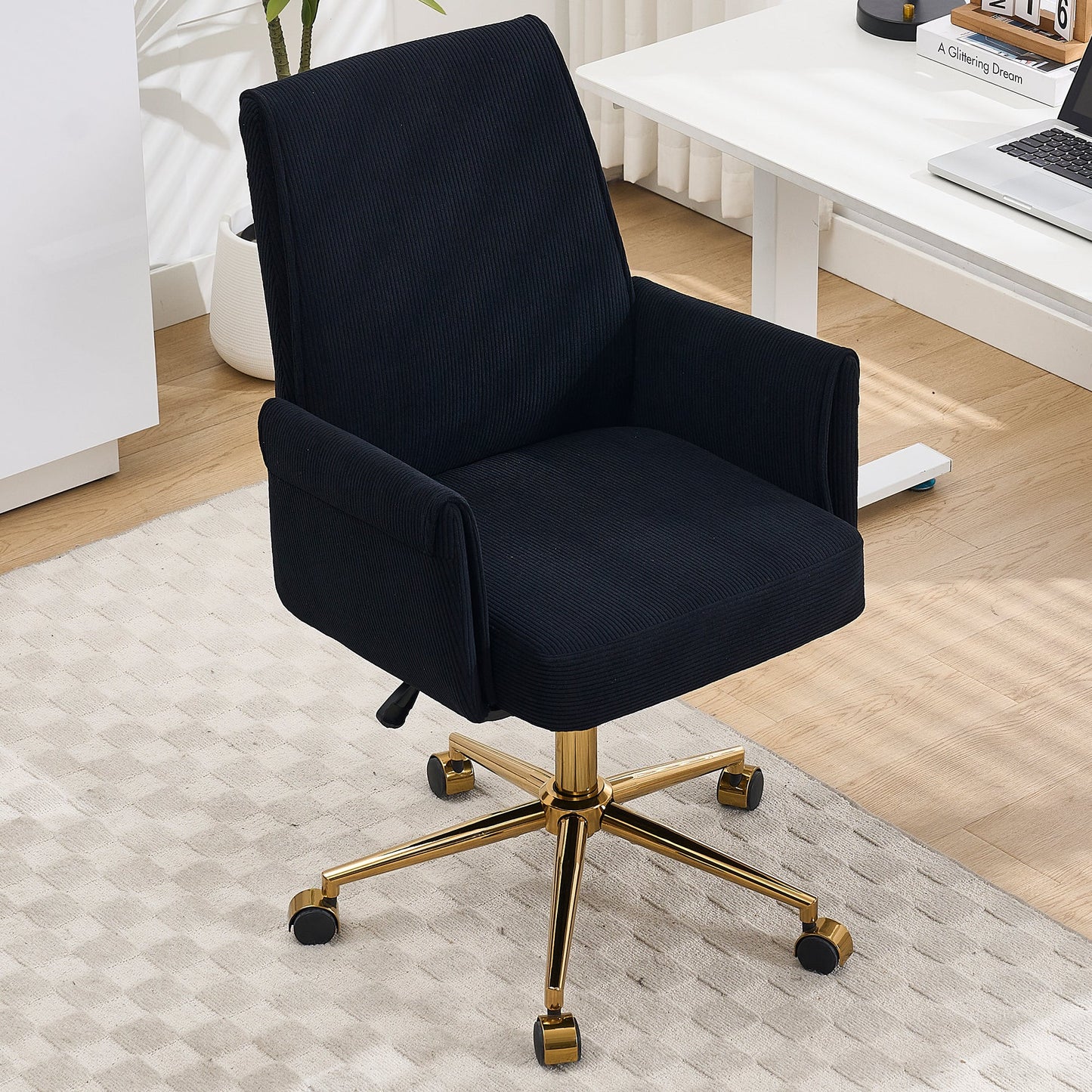 Mid-Back Liftable Office Chair