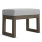 Milltown Footstool Small Ottoman Bench