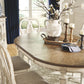 Realyn - Oval Dining Room Extension Table - Chipped White