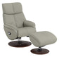 Kandoro Swivel Accent Chair with Ottoman