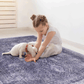 Maval Anthracite Washable Rug 2'6" x 10" Runner Rug