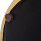 Nebula 26" Backless Round Upholstered Counter Stool with Burl Wood