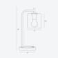 Elizabeth USB Table Lamp