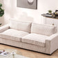 Luxe - Sofa With Sleek Design, Spacious And Comfortable 3 Seater Couch - view 4