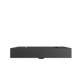 Matte Black Integrated Solid Surface Basin