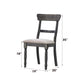 Leventis High-Back Dining Chair