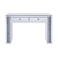 Noralie - Vanity Desk - Faux Diamonds & Mirrored