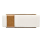 Billie 52" Modern Telephone Bench with Sliding Shelf