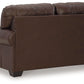 Colleton - Loveseat - Dark Brown