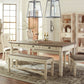 Bolanburg - Large UPH Dining Room Bench - Beige