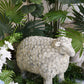 Magnesium Sheep Figurine with Weathered Finish