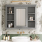 35'' x 28'' Modern Bathroom Wall Mounted Medicine Cabinet