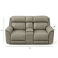 Oslo - Dual Power Reclining Loveseat With Console - view 3