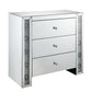Sonia Mirrored & Faux Agate Console Cabinet