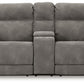 Next-Gen Durapella - Reclining Power Loveseat With Console - view 3