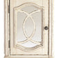 Realyn - Chair Side End Table - Insert Mirror - White / Brown