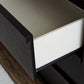 Danziar - Five Drawer Wide Chest - Black