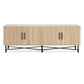 Functional 4-Door TV Cabinet