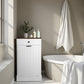 Tilt Out Trash Can Cabinet - Hidden Wooden Design